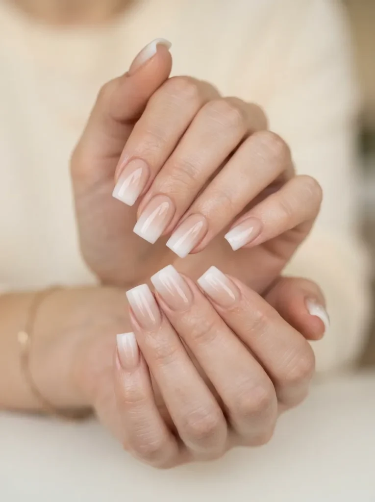 7. ombre square nails 202608170808