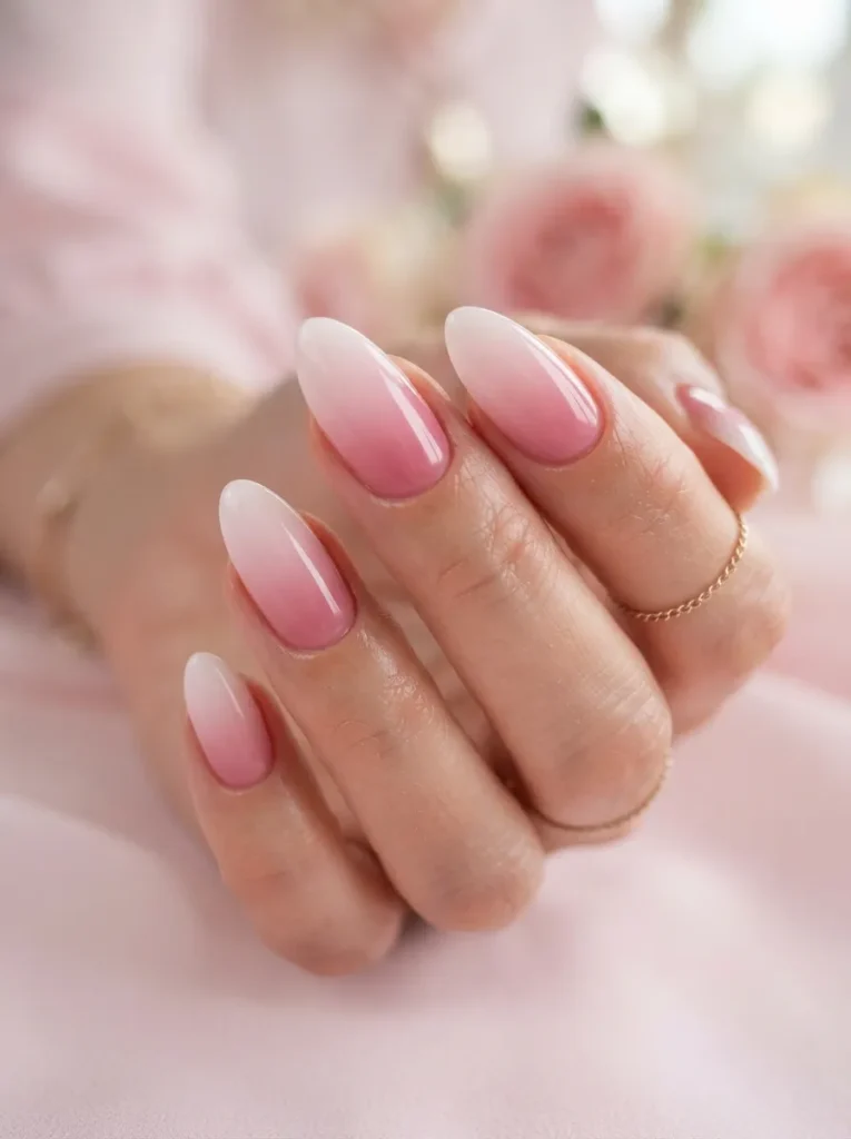 7. pink ombre nails 202608220146