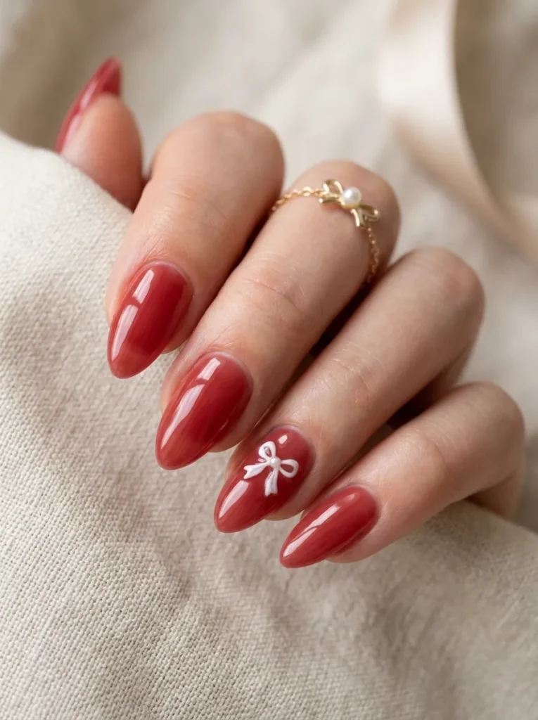 7. soft red coquette nailsnails 202608202042