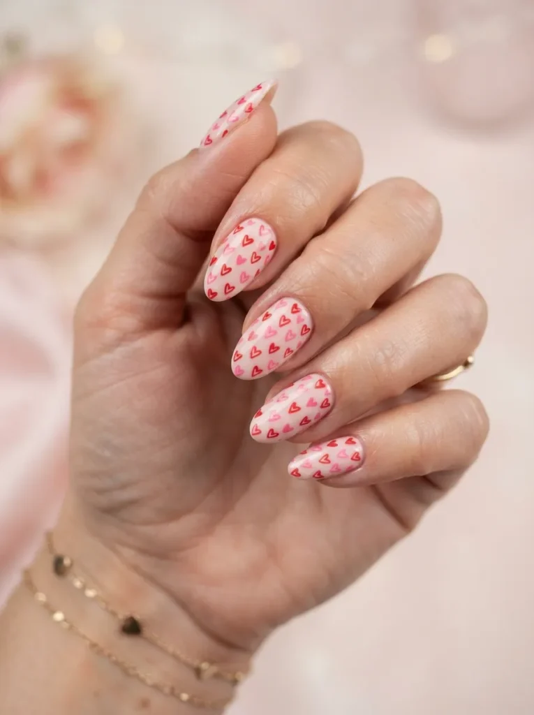 9. full heart print nails 202608220147