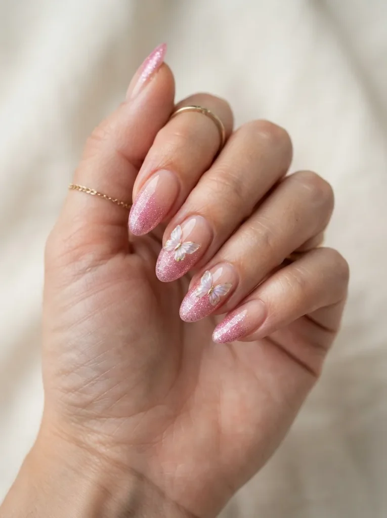 9. glitter gradient with butterfly 202608220455